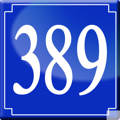 numéroderue389 classique - 10cm - Sticker/autocollant