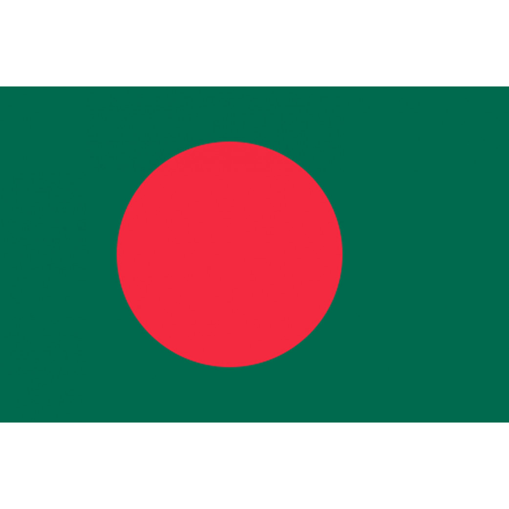 Drapeau Bangladesh - 15x10 cm - Sticker/autocollant