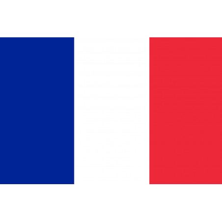 Drapeau France - 5x3.3cm - Sticker/autocollant
