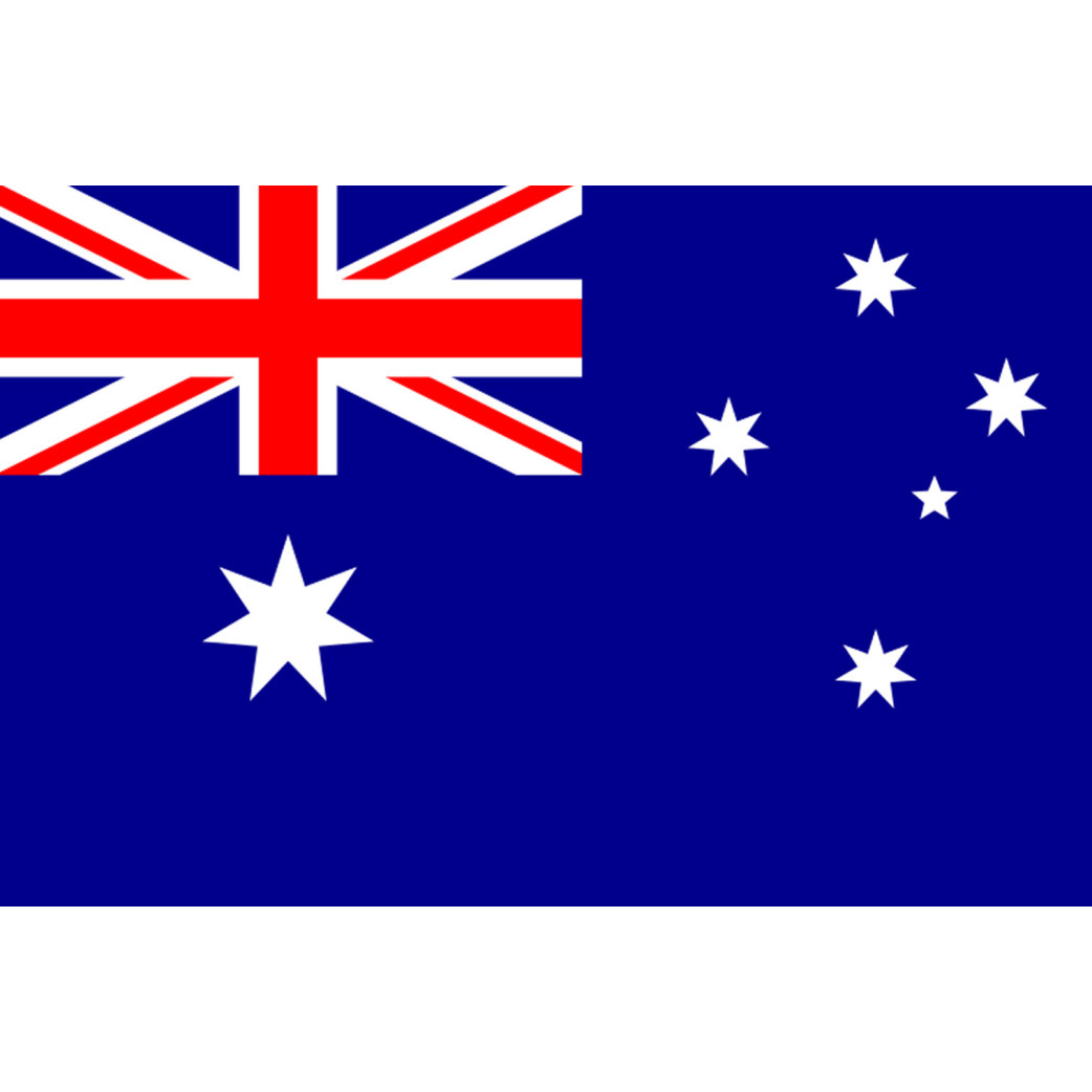 Drapeau Australie - 5x3.3cm - Sticker/autocollant