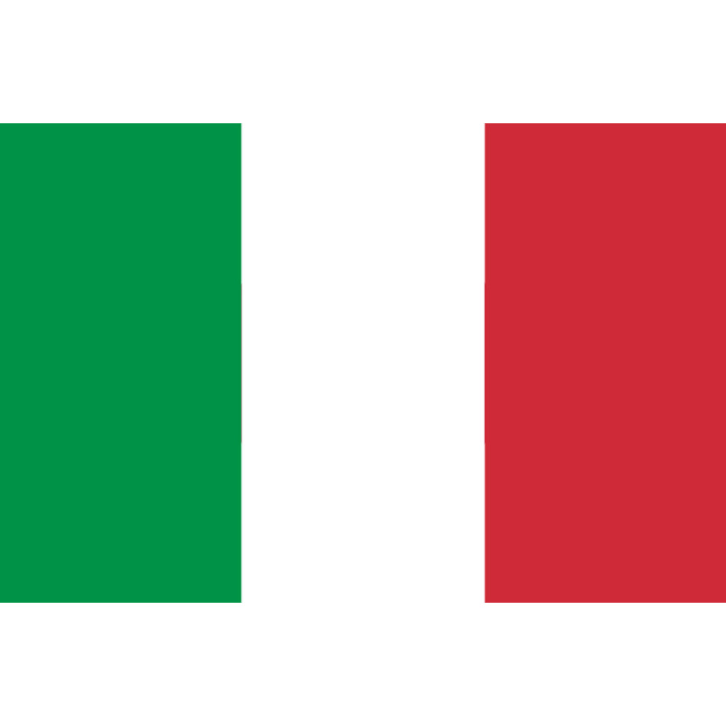 Drapeau Italie - 5x3.3cm - Sticker/autocollant