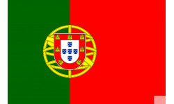 Drapeau Portugal - 19,5x13cm - Sticker/autocollant