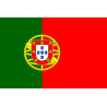 Drapeau Portugal - 15x10cm - Sticker/autocollant