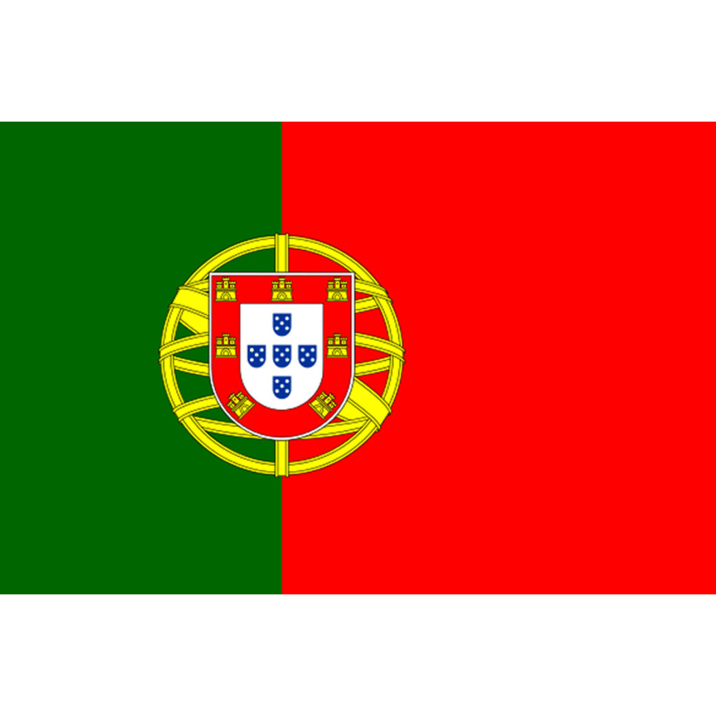 Drapeau Portugal - 5x3.3cm - Sticker/autocollant