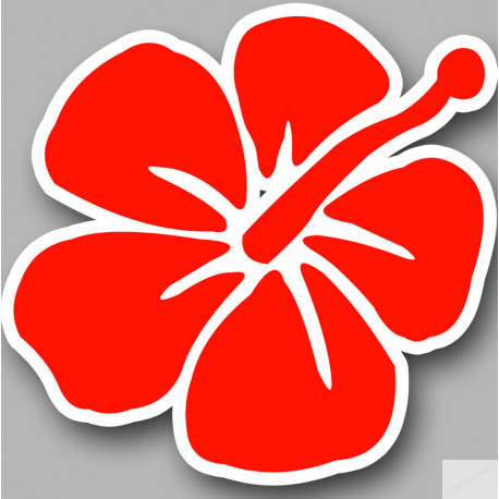 Repère fleur 2 - 10cm - Sticker/autocollant