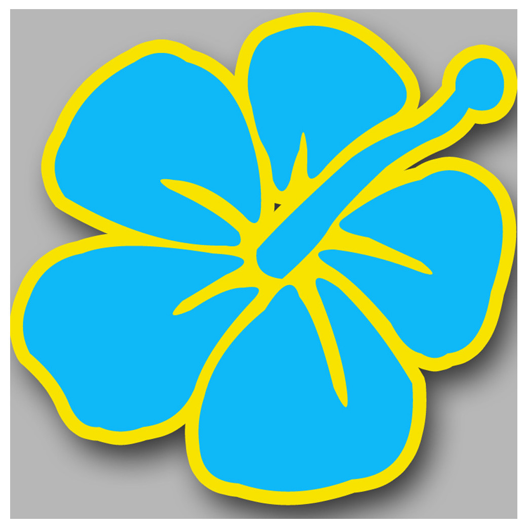 Repère fleur 4 - 5cm - Sticker/autocollant