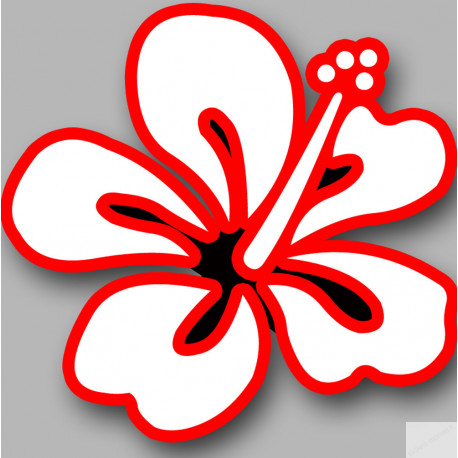 Repère fleur 6 - 10cm - Sticker/autocollant