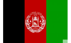 Drapeau Afghanistan - 19,5x13 cm - Sticker/autocollant