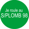 SANS PLOMB 98 - 5cm - Sticker/autocollant