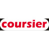 Coursier blanc - 29x7cm - Sticker/autocollant