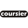 Coursier noir - 15x3.5cm - Sticker/autocollant