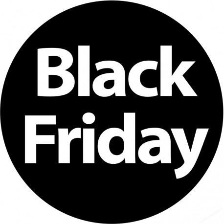 Black Friday - 15cm - Sticker/autocollant