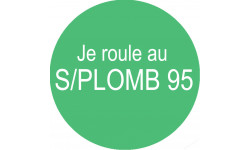 SANS PLOMB 95 - 5cm - Sticker/autocollant