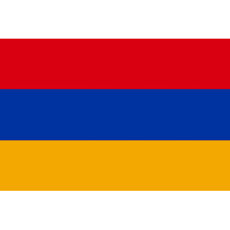 Drapeau Arménie - 19.5x13cm - Sticker/autocollant
