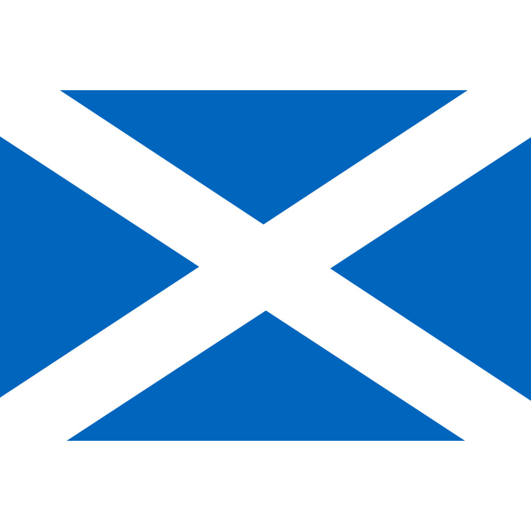 Drapeau Ecosse - 19.5 x 13 cm - Sticker/autocollant