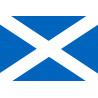 Drapeau Ecosse - 15 x 10 cm - Sticker/autocollant