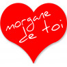 morgane de toi - 5x4,5cm - Sticker/autocollant