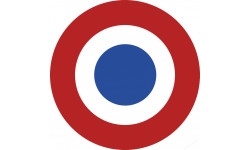 drapeau aviation Française - 5cm - Sticker/autocollant