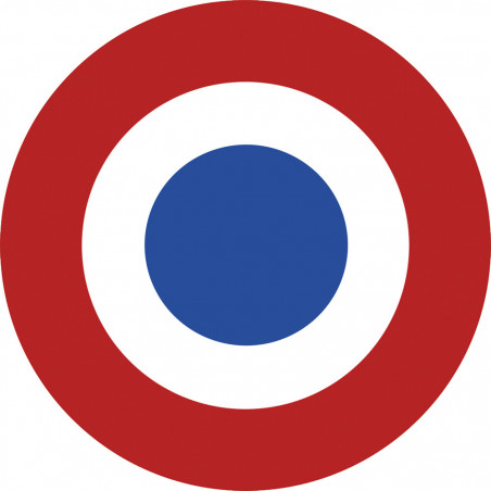 drapeau aviation Française - 5cm - Sticker/autocollant
