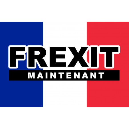 FREXIT - 20x13cm - Sticker/autocollant