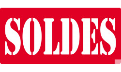 SOLDES R2 - 30x14 cm - Sticker/autocollant