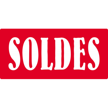 SOLDES R6 - 15x7cm - Sticker/autocollant