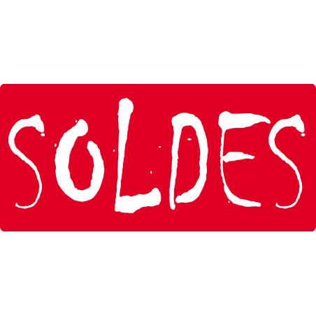 SOLDES R13 - 30x14cm - Sticker/autocollant