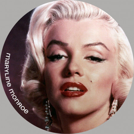 maryline monroe - 20cm - Sticker/autocollant