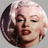 maryline monroe - 15cm - Sticker/autocollant