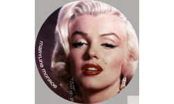 maryline monroe - 5cm - Sticker/autocollant