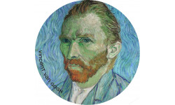 Van Gogh - 5cm - Sticker/autocollant