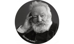 Victor Hugo (15x15cm) - Sticker/autocollant