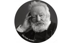 Victor Hugo (10x10cm) - Sticker/autocollant