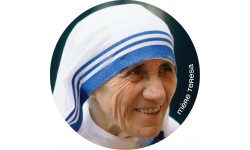 Mère Teresa (10x10cm) - Sticker/autocollant