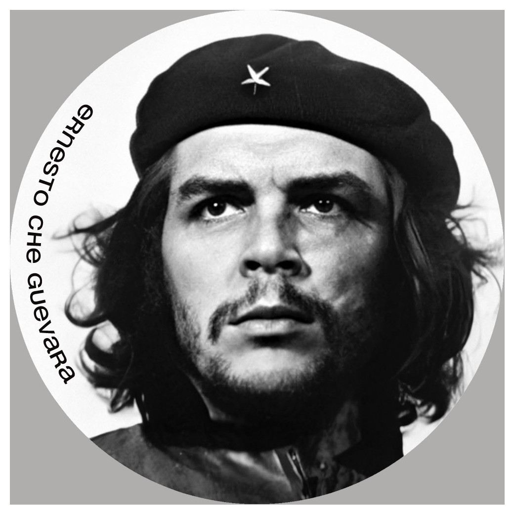 Ernesto Che Guevara (20x20cm) - Sticker/autocollant
