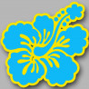 Repère fleur 29 - 5cm - Sticker/autocollant