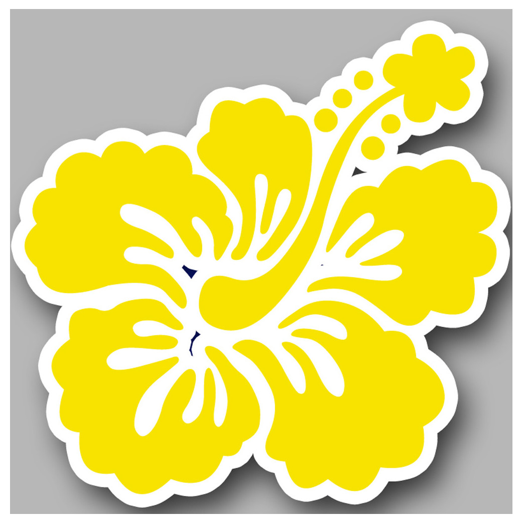 Repère fleur 28 - 15cm - Sticker/autocollant