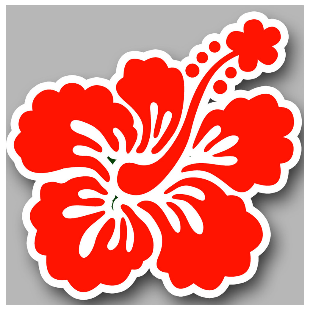 Repère fleur 27 - 15cm - Sticker/autocollant