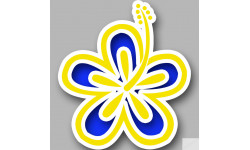 Repère fleur 23 - 10cm - Sticker/autocollant