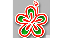 Repère fleur 22 - 5cm - Sticker/autocollant