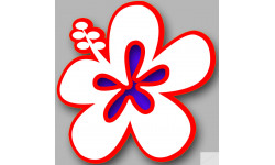 Repère fleur 16 - 10cm - Sticker/autocollant