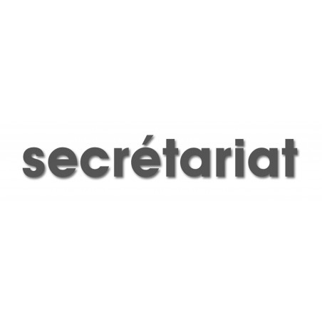 Autocollants : secretariat