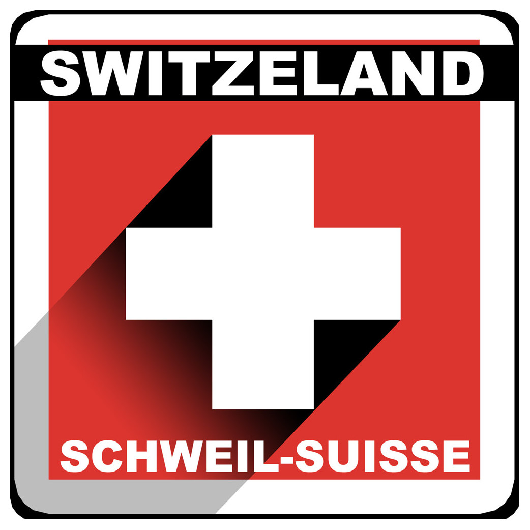  Switzeland - 20cm - Sticker/autocollant