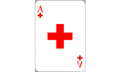 Carte Suisse - 5,x3,5cm - Sticker/autocollant