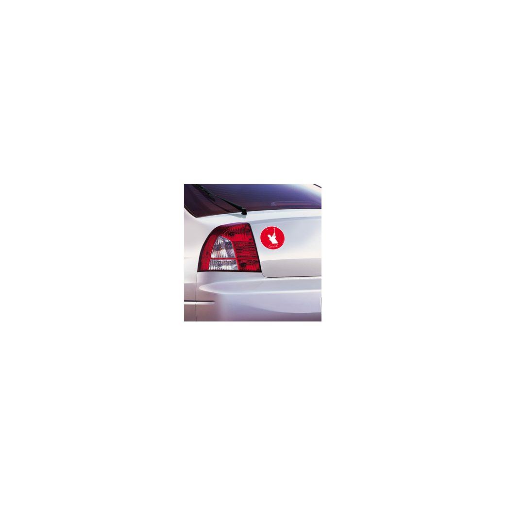 Barre fixe - 10cm - Sticker/autocollant