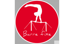 Barre fixe - 10cm - Sticker/autocollant