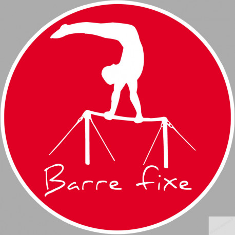 Barre fixe - 10cm - Sticker/autocollant