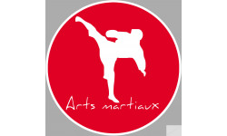 Arts martiaux série 5 - 15cm - Sticker/autocollant