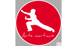 Arts martiaux série 3 - 10cm - Sticker/autocollant