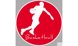 Basketball - 10cm - Sticker/autocollant